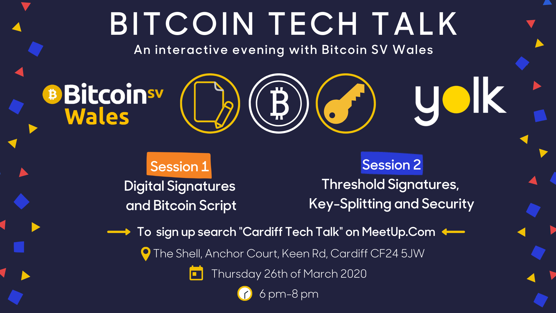 Bitcoin Tech Talk | Events | Yolk Recruitment